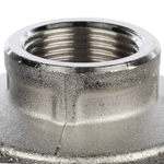 Муфта STOUT переходная никелированная 1 1/2"x3/4" ВР/ВР