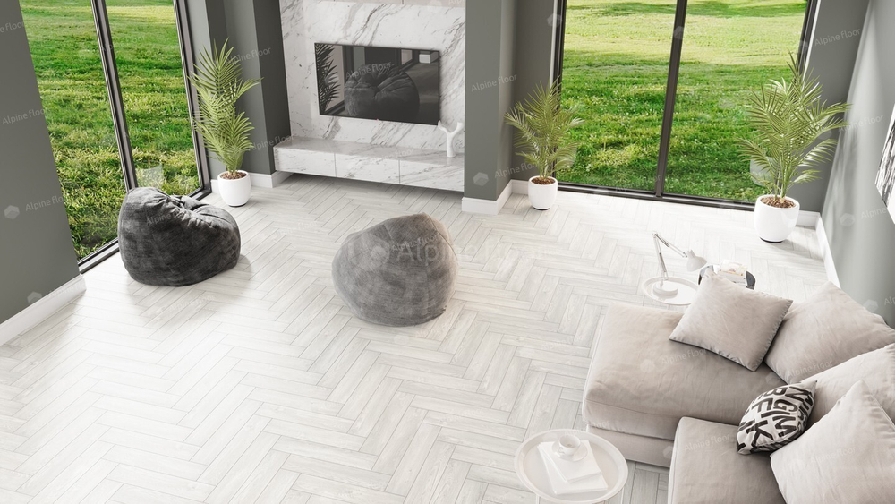 Кварцвиниловая плитка Alpine Floor Parquet LVT ДУБ Арктик ECO 16-4 - Магазин напольных покрытий в Екатеринбурге. MAXI ПОЛ.