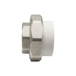 Муфта комб. разъемная, вн 50х1 1/2" EVER® БЕЛЫЙ штрихкод (Россия)