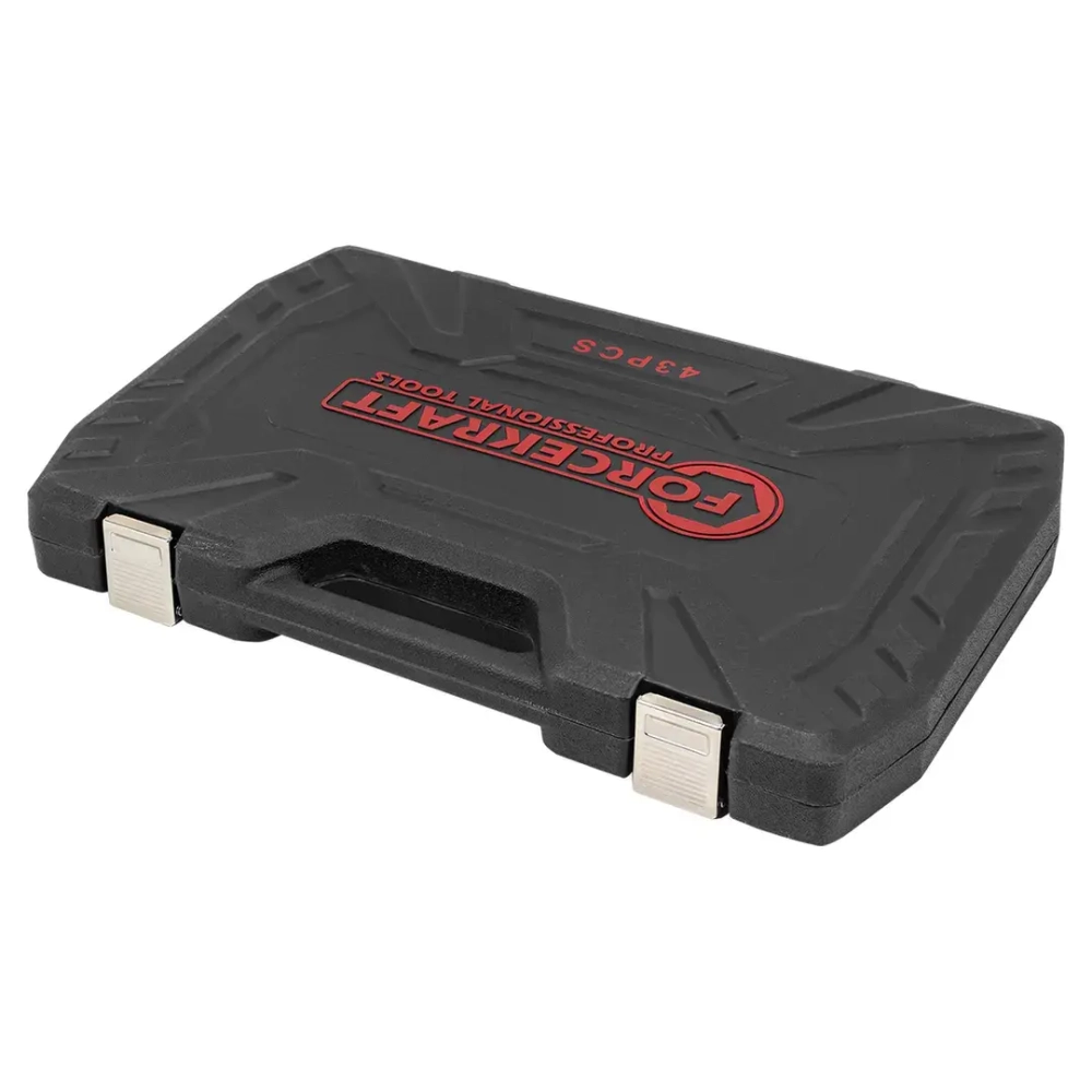 Набор инструментов 43пр. 1/2''6pt FORCEKRAFT FK-6431-5MPB