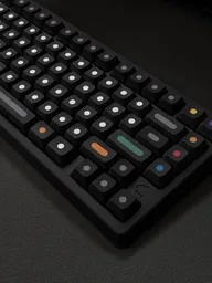 Набор клавиш Geekboards «Dots Black XDA» — оригинальное фото