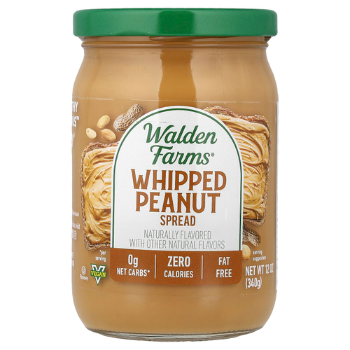 Walden Farms, Взбитая паста из арахиса, 12 унций (340 г)
