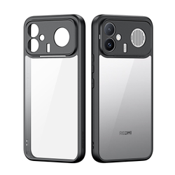 Чехол прозрачный с черными мягкими рамками для Xiaomi Redmi K90 Max, серия Aimo Series Case от Dux Ducis