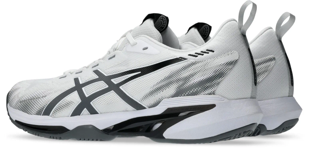 Мужские кросовки для Padel Asics Sonicsmash FF - white/steel grey