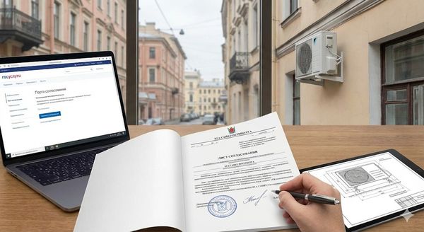 Как бесплатно согласовать установку кондиционера в СПб: Инструкция 2026 Как бесплатно согласовать установку кондиционера в СПб: Инструкция 2026