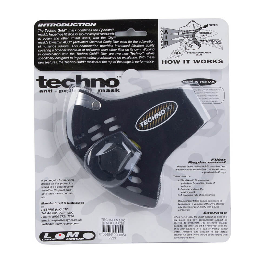 Respro® Techno™, черный
