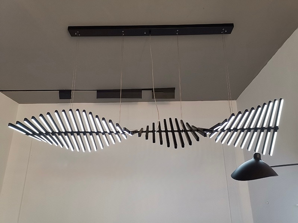 Pendant design lamp Rhythm by Vibia (Black)