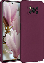 Мягкий Soft Touch чехол из силикона для XIAOMI POCO X3 / X3 PRO / X3 NFC с бархатной подкладкой