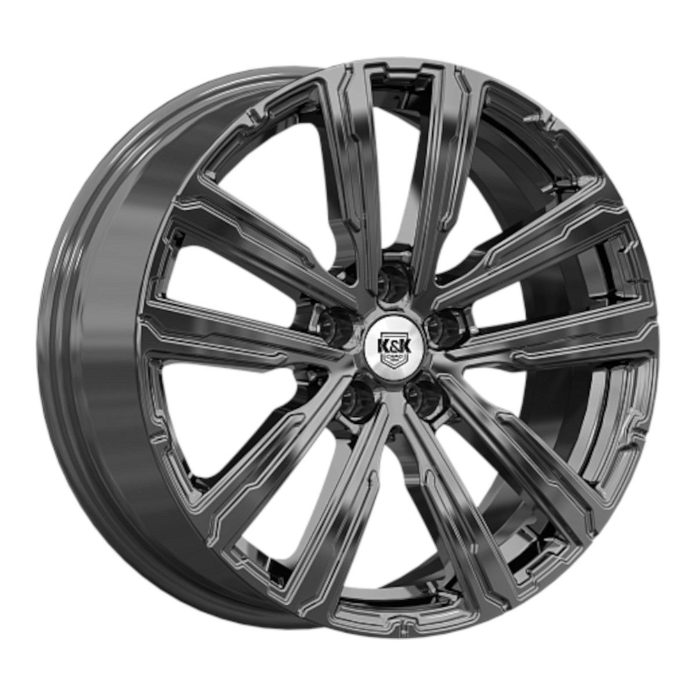Диск Литой КиК Аламер (КС1216) 7.5 x R18 5x108 D63.35 ET42 Кварц