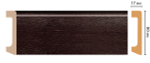 Плинтус DECOMASTER D235-433 (80*17*2400 мм)