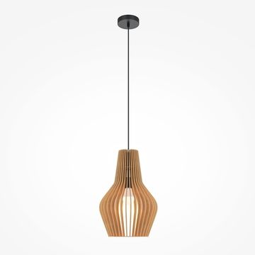 Подвесной светильник MOD191PL-01W1 чёрный Roots Maytoni