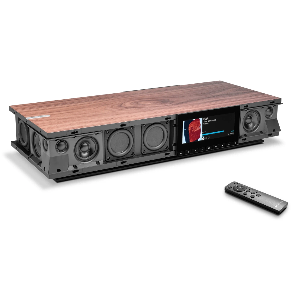 Cambridge Audio Evo One Black Walnut — универсальная стриминговая акустическая система «всё в одном»