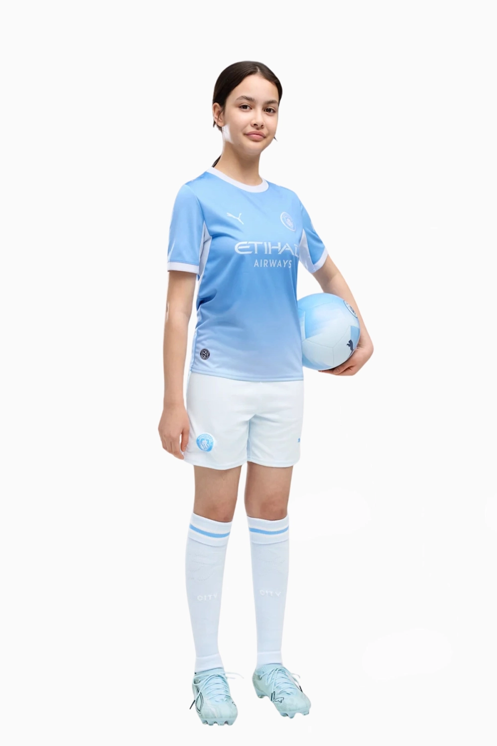 Шорты Puma Manchester City 26/27 Home Junior - белый
