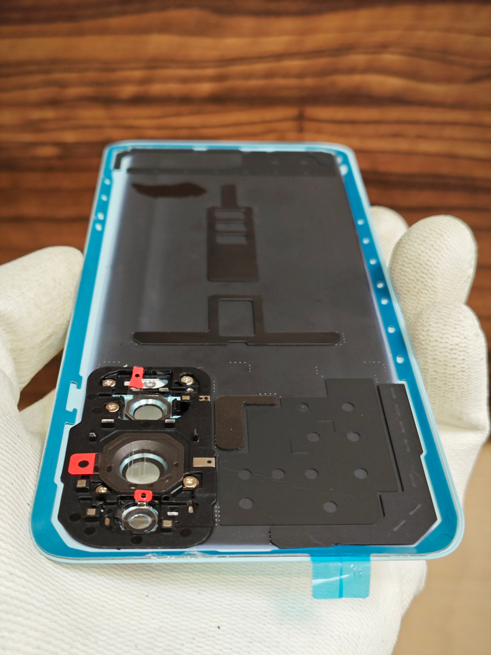 Задняя крышка ОRIGINАL для HONOR 90 REA-NX9 ( заднее стекло ) цвет: Серебристо Белый