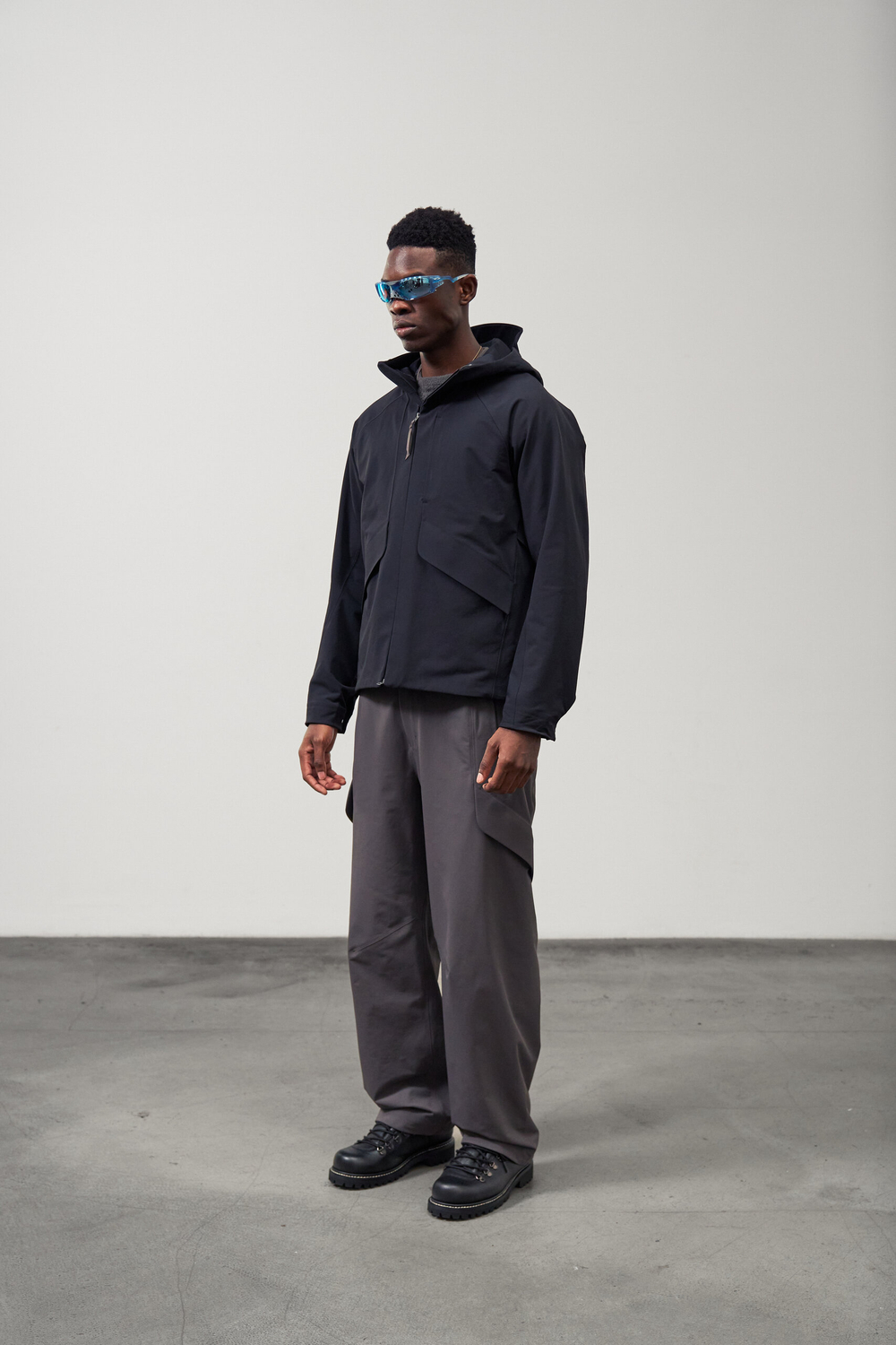 Куртка Blue Monte Urban Hooded Softshell Jacket "Gray"