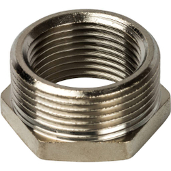Футорка никелированная       1 1/2"X1 1/4"