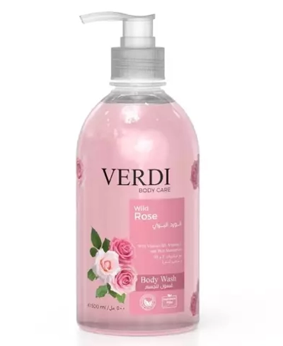 VERDI Гель для душа  500мл ДИКАЯ РОЗА/WILD ROSE*24