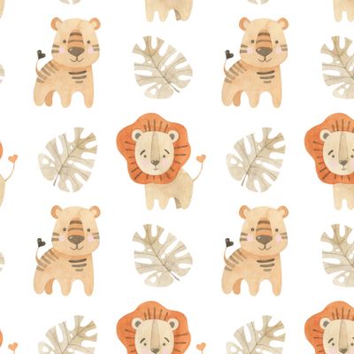 lion and tiger
