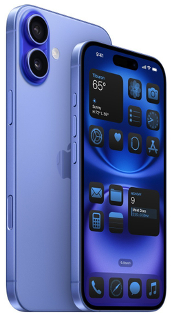 Смартфон Apple iPhone 16 256 ГБ («Ультрамарин» | Ultramarine)