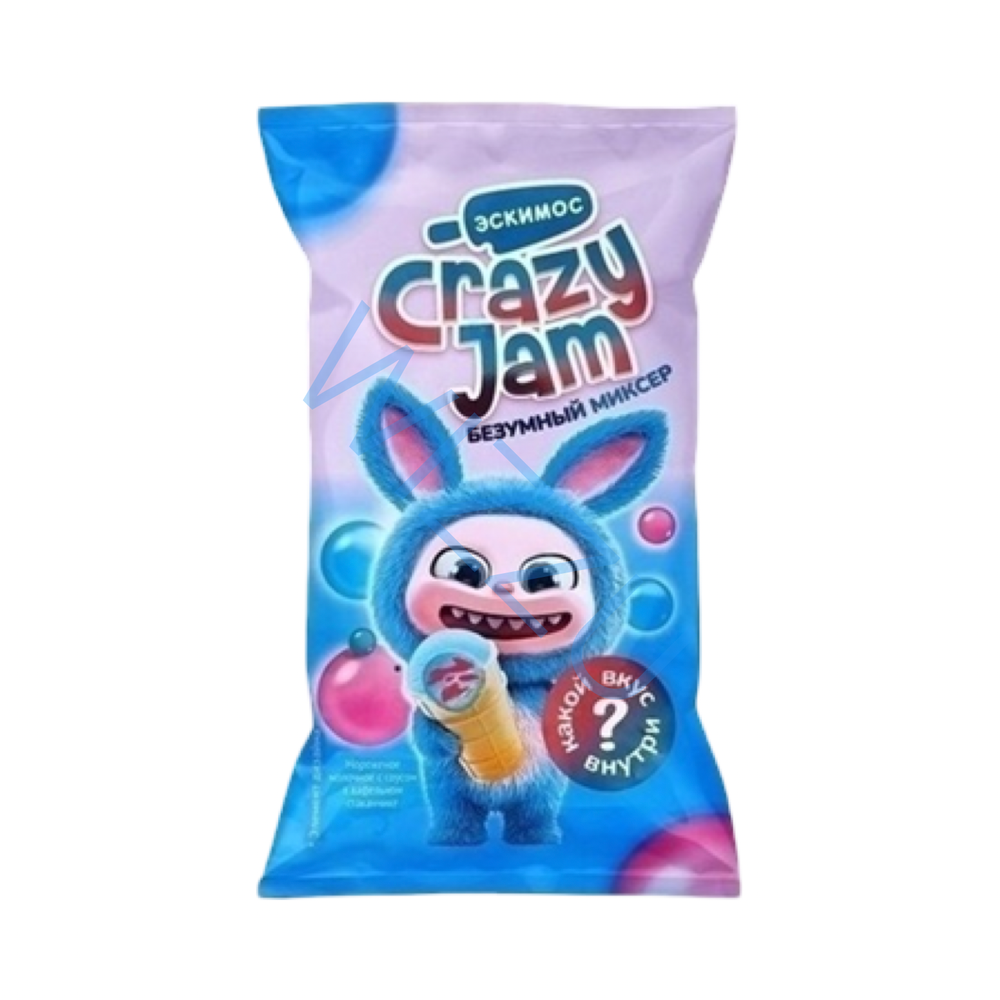Мороженное мол CRAZY JAM  БЕЗУМНЫЙ МИКСЕР  75гр