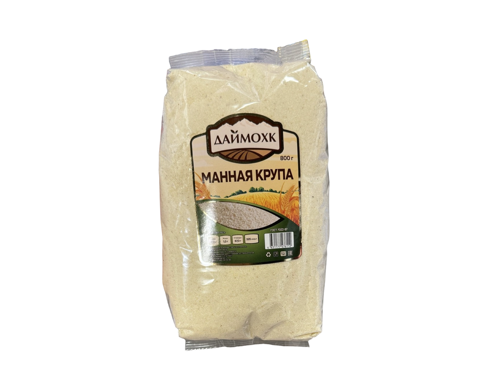 Крупа манная Даймохк 800г, шт