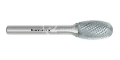 Борфреза твердосплавная Karnasch форма E, 3х6х3х38 мм, насечка HP-4, без покрытия, арт. 11.3042-010