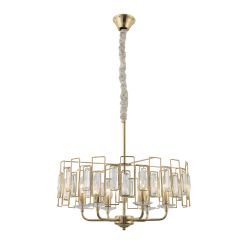Люстра Rivoli Waltraud 1028-206 6 х Е14 40 Вт хрусталь классика | Rivoli