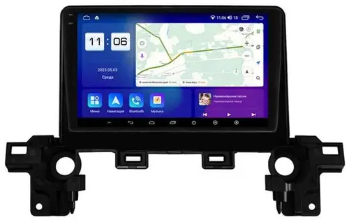 Магнитола для Mazda CX-5 2017-2024+ KF, CX-8 - Parafar PF981-9LUX1RN2K на Android 13, Быстрая, QLED+2K, CarPlay, 4G SIM-слот