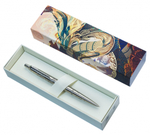 Шариковая ручка Parker Jotter Dragon Special Edition, цвет: St. Steel СT, стержень: Mblue в подарочной коробке