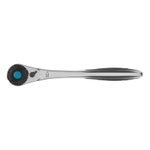 Набор торцевых головок, трещотка 120 зубьев, 1/2",3/8”, CrV, 36 предметов Gross