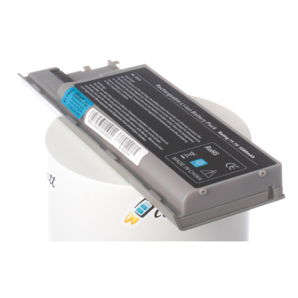 Аккумулятор iBatt 5200mAh для ноутбука Dell PC764, RD301, TC030, JD610, JD634