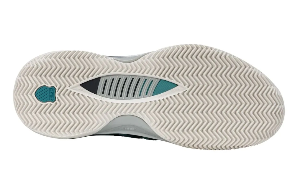 Мужские кроссовки теннисные K-Swiss Hypercourt Supreme 2 Clay - carbon/blanc de blanc/baltic