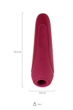 Вакуумно-волновой стимулятор Satisfyer Curvy 1+ с возможностью управления через приложение красный