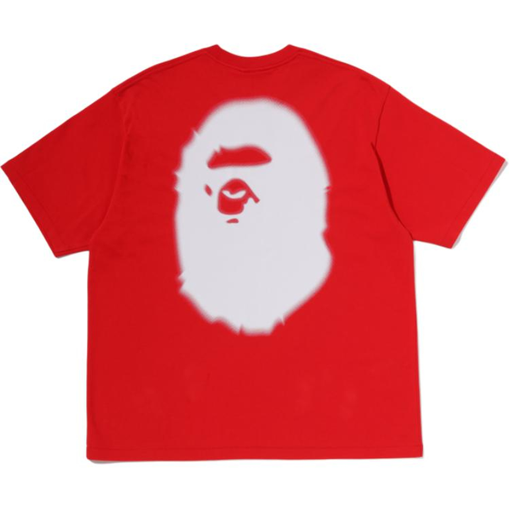 A Bathing Ape Bathing Ape Ss26 Футболка Cotton Regular Sleeve 0zxtem330101q красный