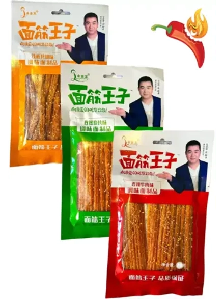 Острые азиатские снеки ассорти вкусов 76 г * 3 шт