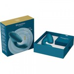 Cтимулятор клитора и точки G Womanizer DUO 2, бирюзовый