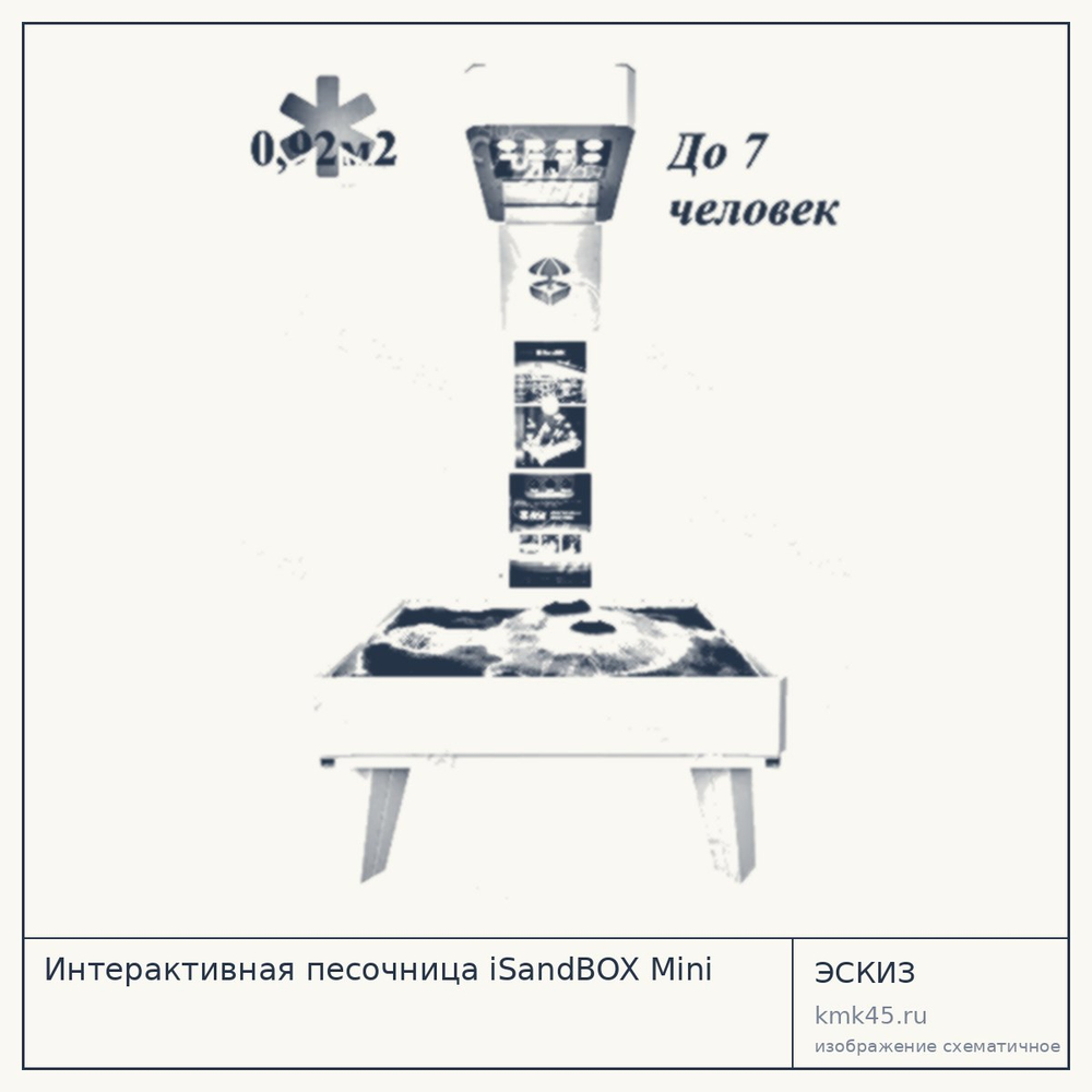Интерактивная песочница iSandBOX Mini — от 528 000 ₽