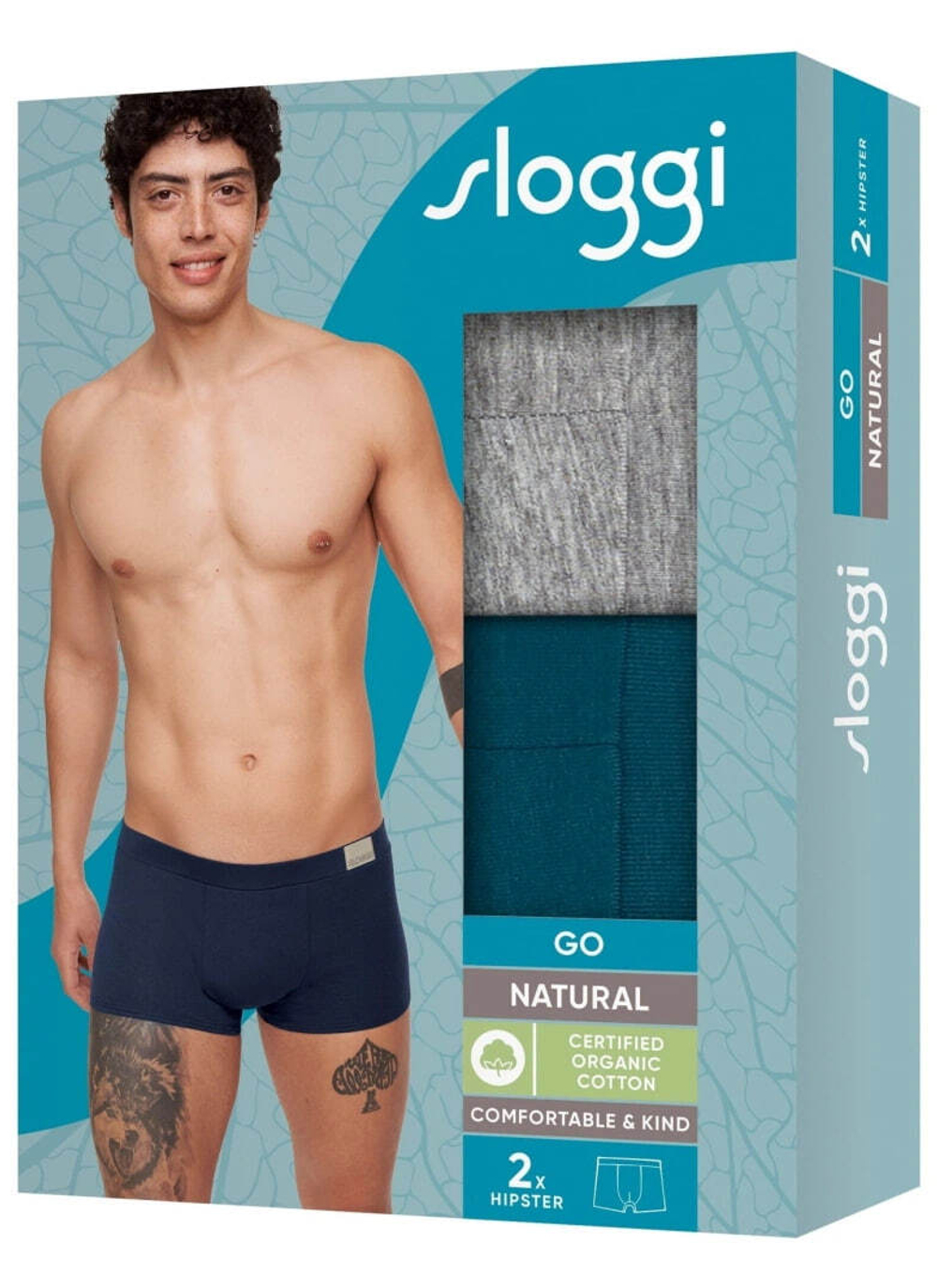 Трусы мужские Sloggi Men GO Natural H Hipster C2P