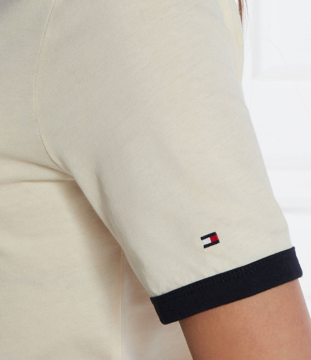 Футболка MONOTYPE FLOCK Tommy Hilfiger - кремовый(WW0WW41208)