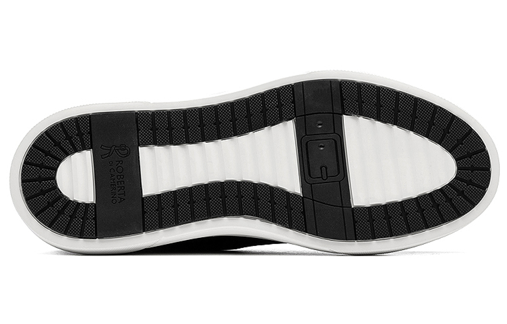 ROBERTA DI CAMERINO Stylish Skateboarding Shoes Men"s Black