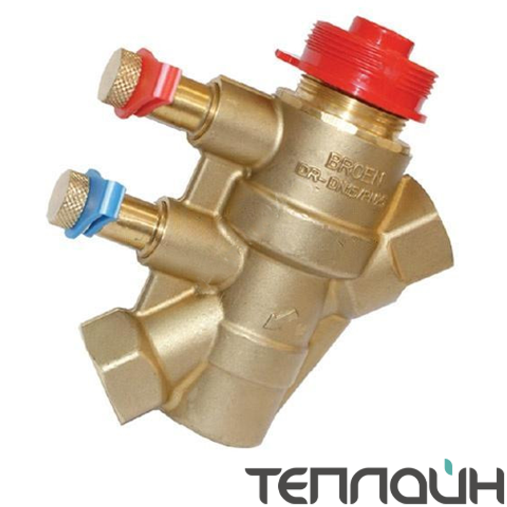 Балансировочный клапан БРОЕН Ballorex Dynamic 4360000S-000001 DN 15S PN 25 резьба/резьба