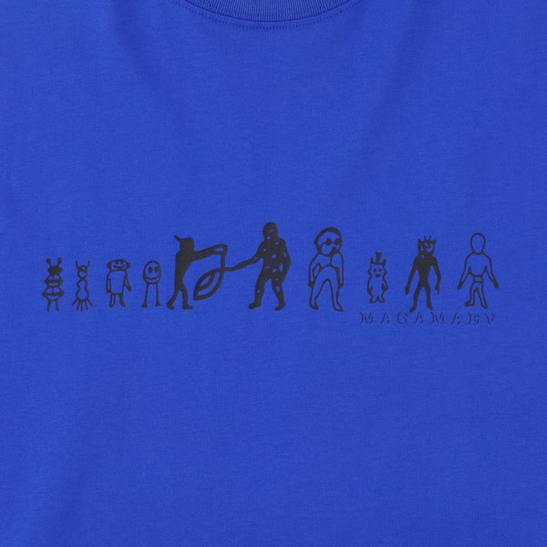 Футболка Magamaev Humanoids T-Shirt (blue) артикул: - купить в магазине Дайс