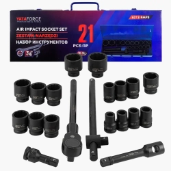 Набор инструментов ударных 21пр. 3/4''(12гр.) YATAFORCE YF-6212-9MPB