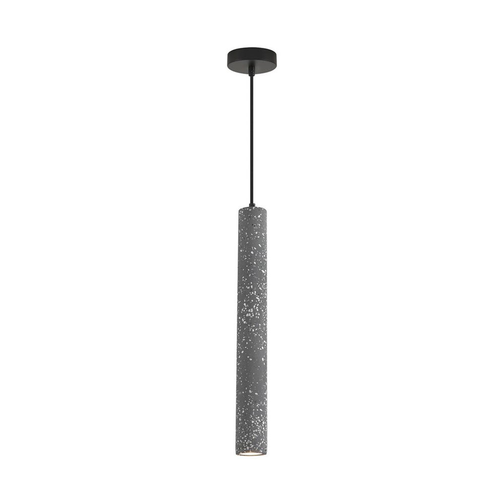 8354/1B SUSPENTIONI LN26 332 черный, металл/цемент Подвес GU10 LED 5W 220V SHAMAREL