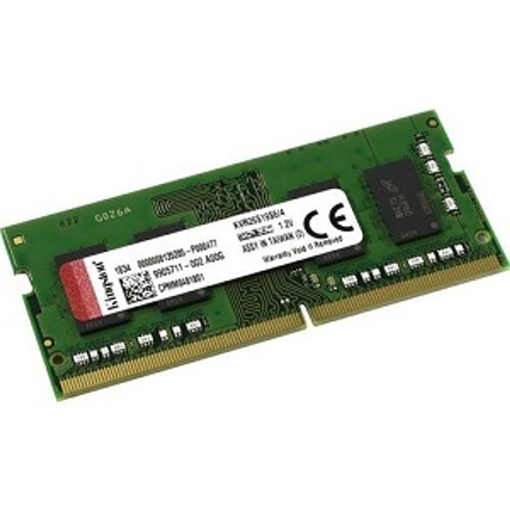 Модуль памяти NBook SO-DDR4 4Gb, 2666Mhz, Kingston (KVR26S19S6/4 (OEM))