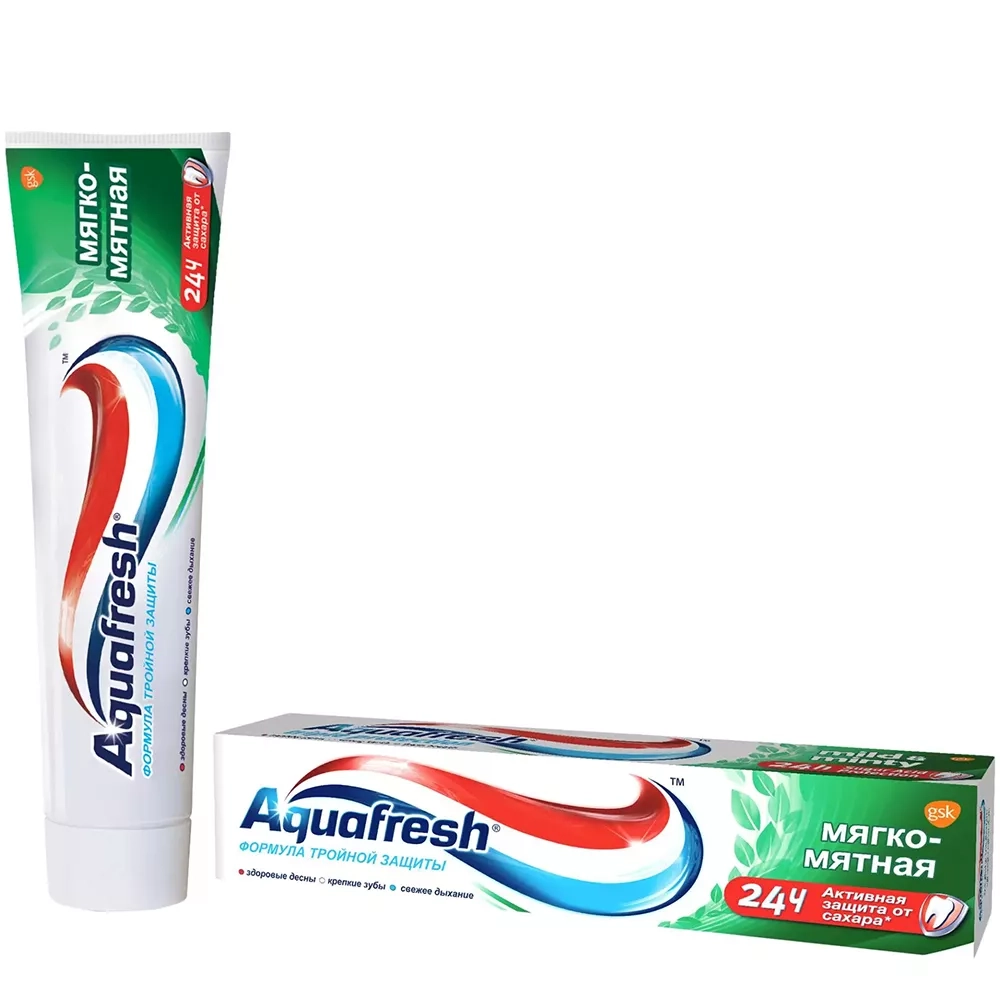 Aquafresh Зубная паста Мягко-мятная 100мл