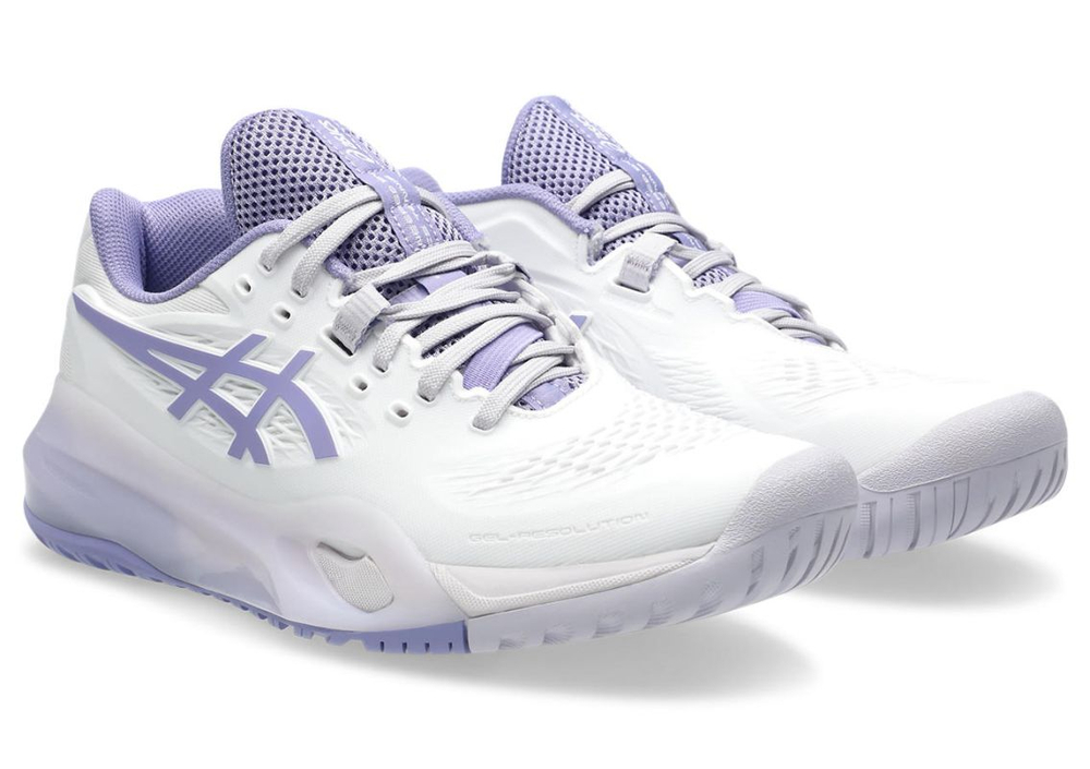 Женские теннисные кроссовки Asics Gel-Resolution X - white/bluebell