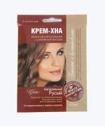 Крем-хна в готовом виде «Натуральный русый» с репейным маслом 50мл