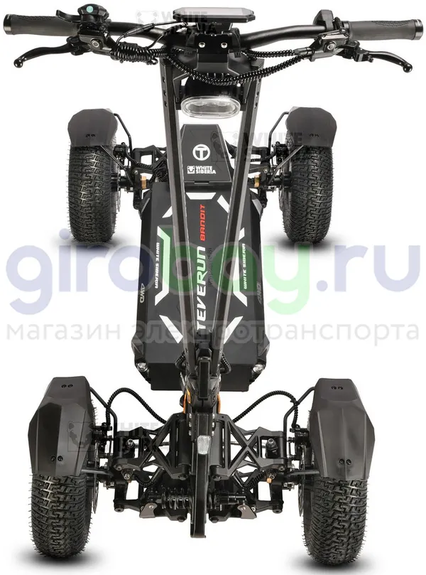 Электросамокат WHITE SIBERIA TEVERUN BANDIT 4x4 7200W 60V/60Ah фото №16