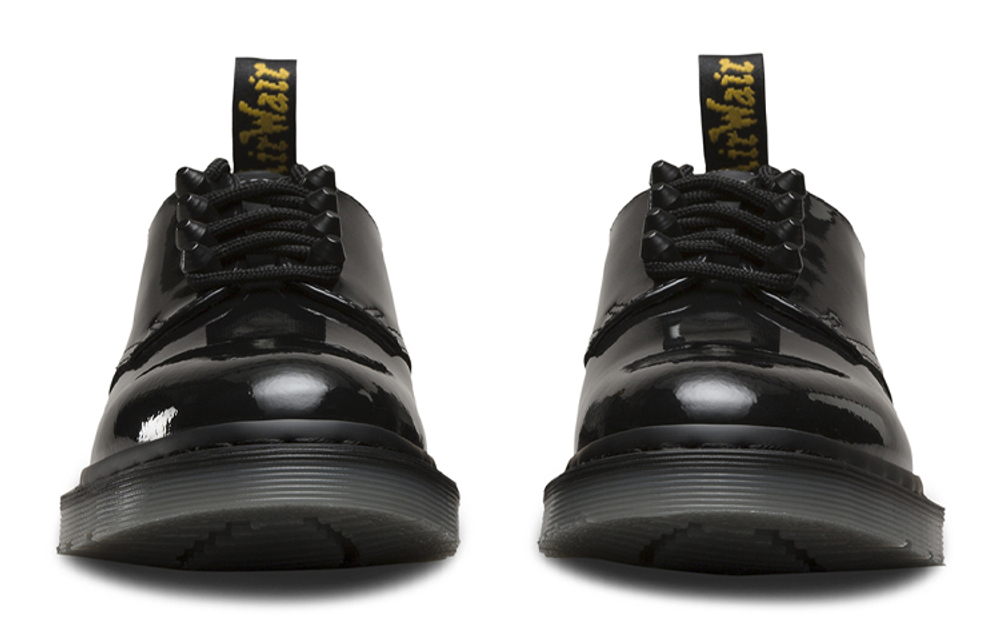 Dr.Martens Cow Split Leather Casual Shoes Men"s Black